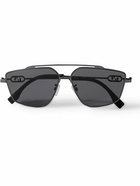 Fendi - O'Lock Aviator-Style Metal Sunglasses