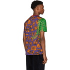 Versace Multicolor Leopard T-Shirt