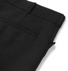 Saint Laurent - Wide-Leg Virgin Wool Trousers - Men - Black