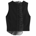 Cecilie Bahnsen Women's Olivier Vest Recycled Cashmere Jumper in Black