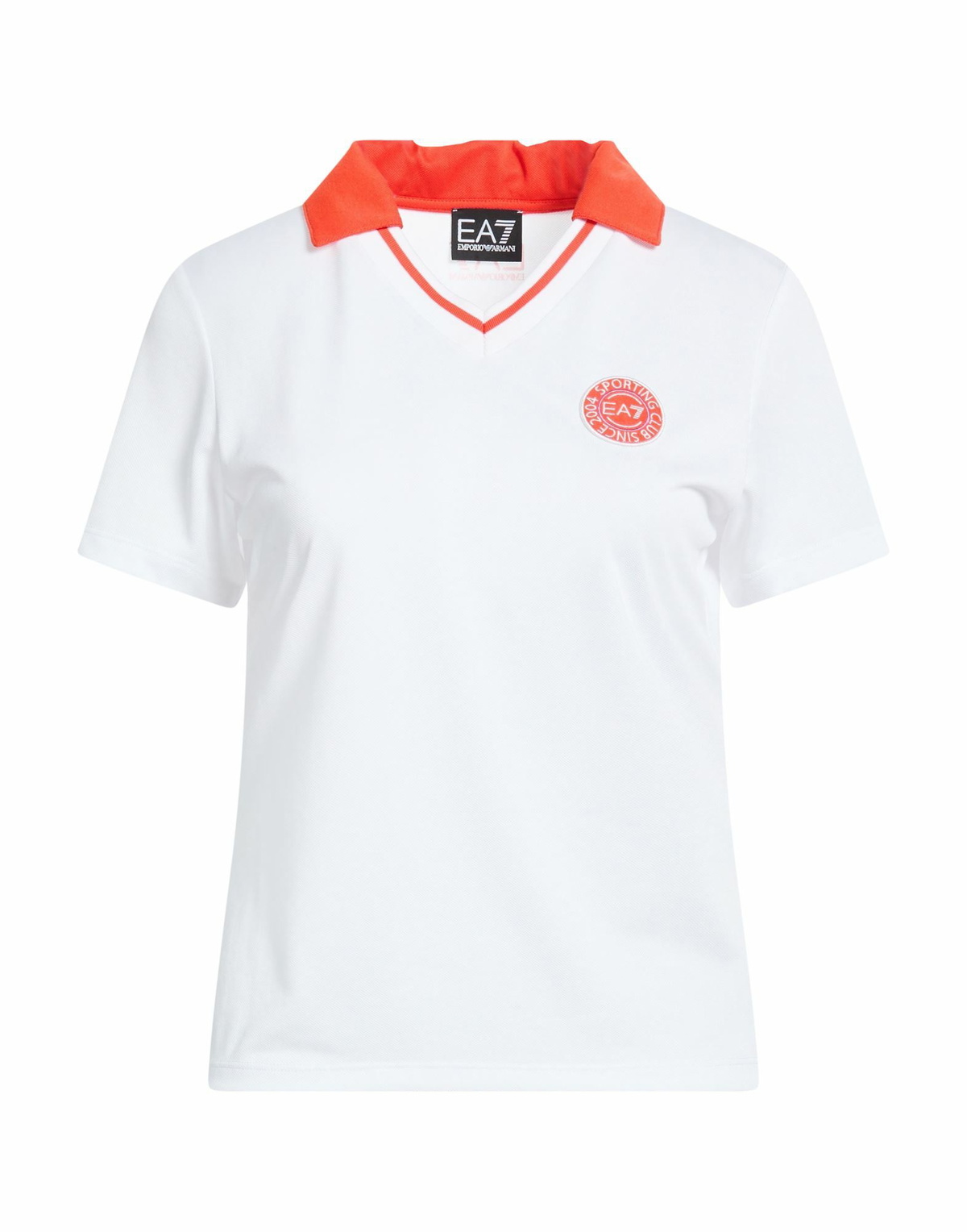 Ea7 Womens Polo shirt in White