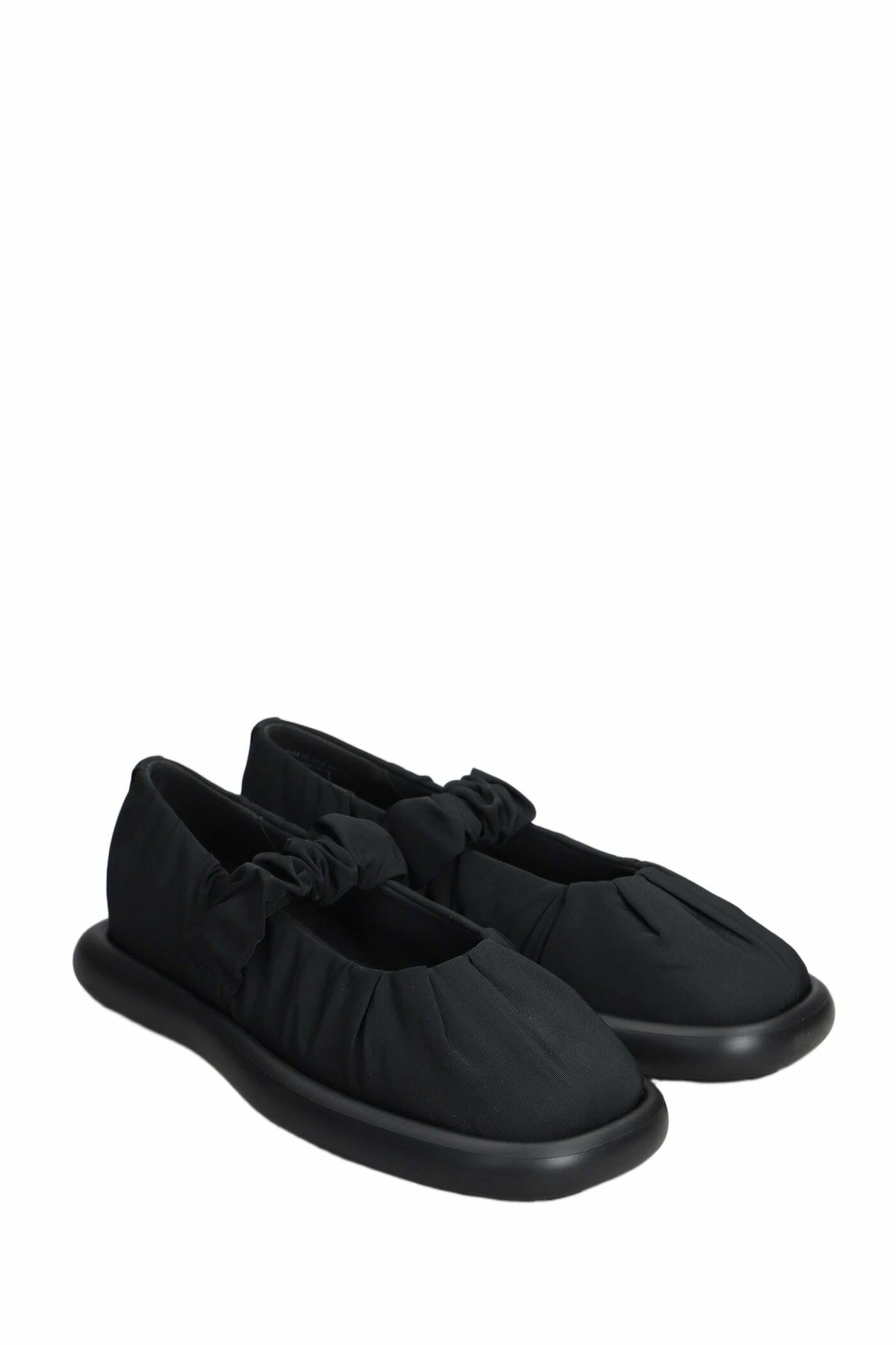 Camper Onda Ballet Flats In Black Nylon
