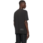 We11done Black Modal Oversized T-Shirt