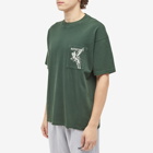 Represent Men's Power And Speed T-Shirt in Forrest Green