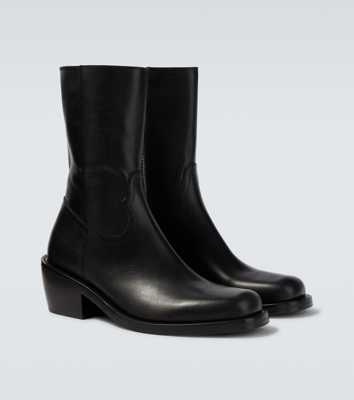 Dries Van Noten Leather ankle boots