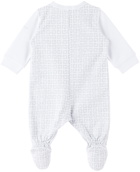 Givenchy Baby Gray Crewneck Bodysuit