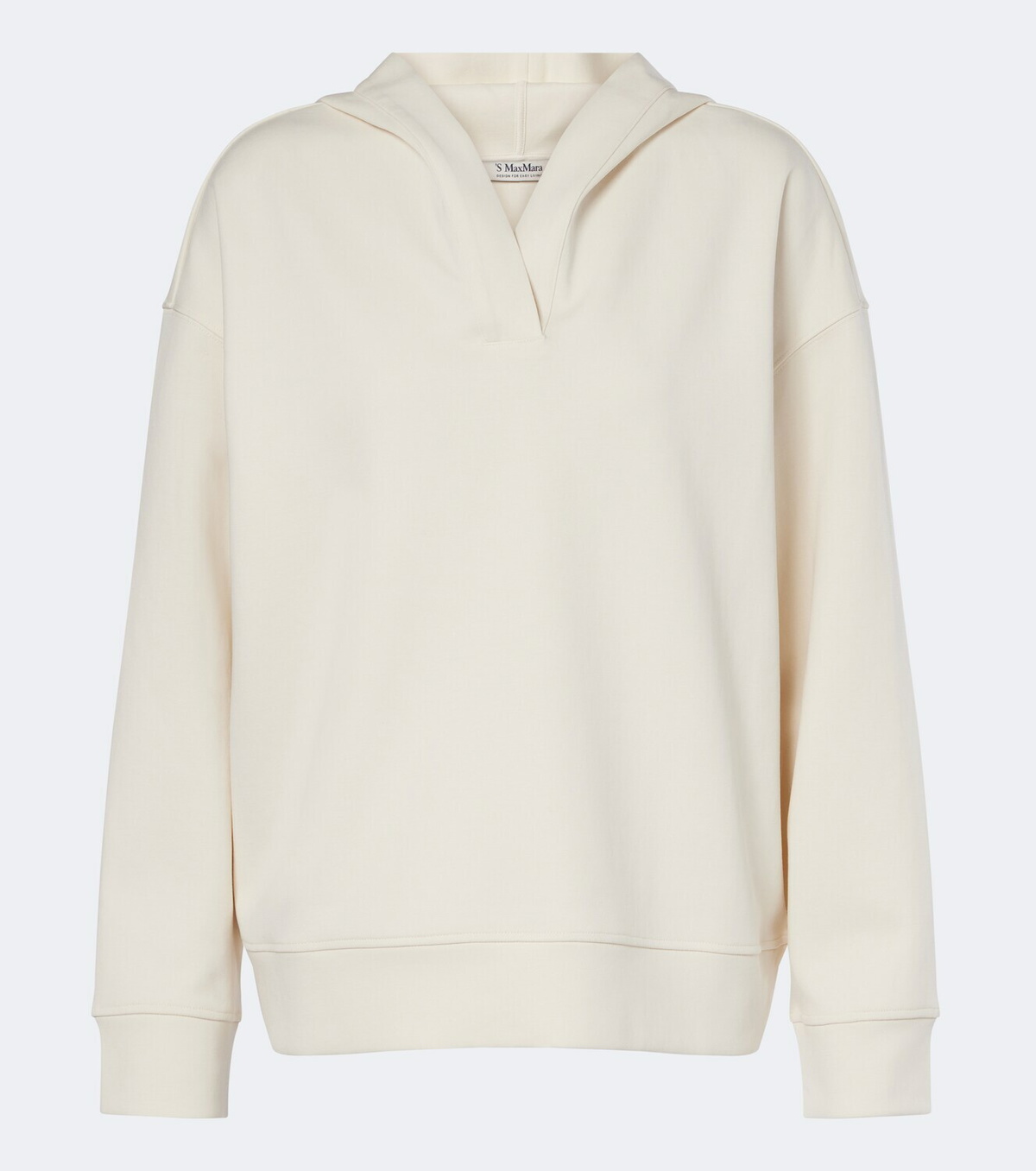 'S Max Mara Cotton-blend hoodie