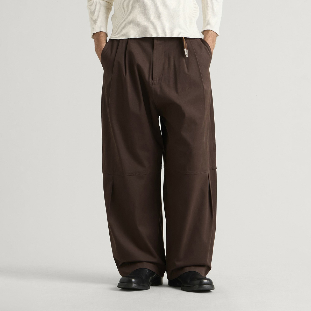 Sage Nation Men's Zushi Trouser in Brown