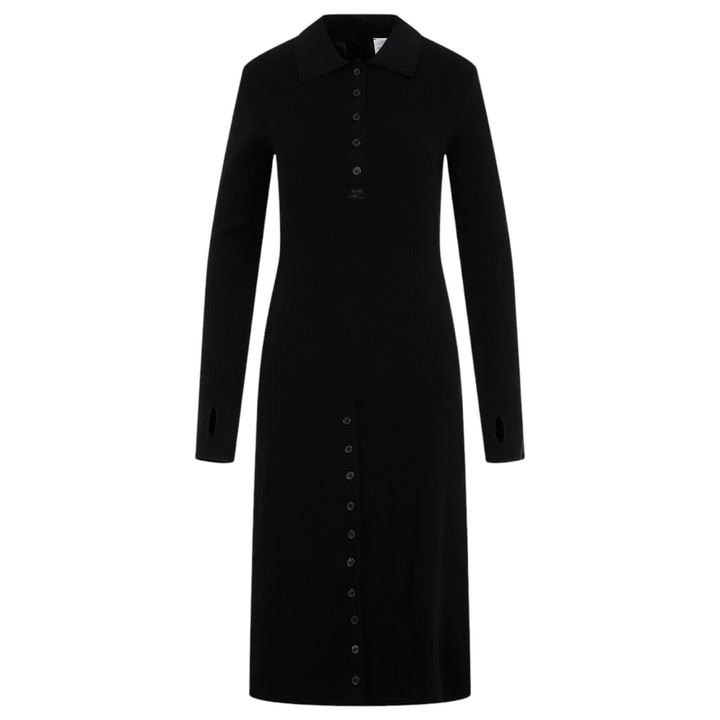 Photo: Courrèges Multi Buttons Midi Dress