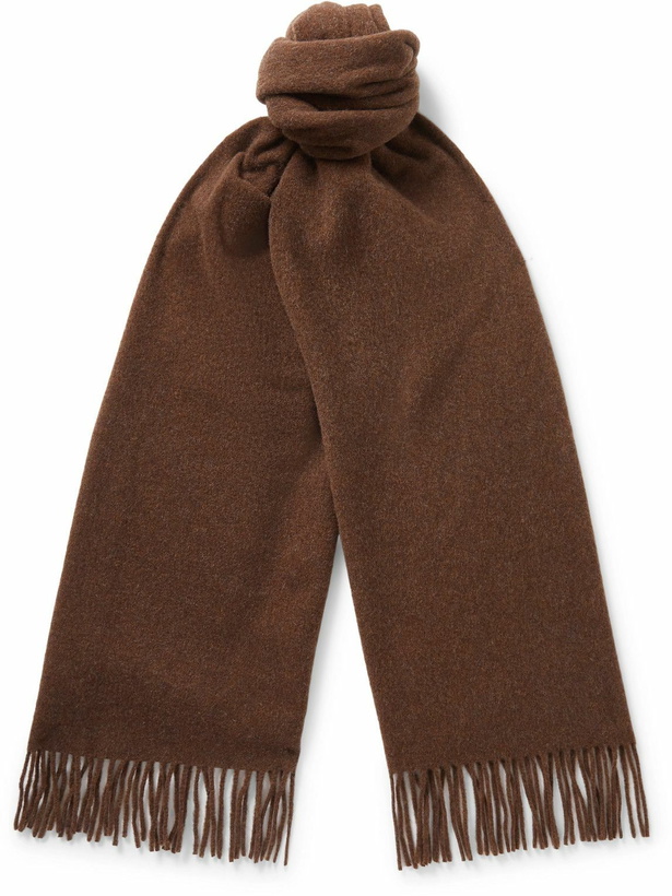 Photo: Acne Studios - Canada Narrow Fringed Wool Scarf