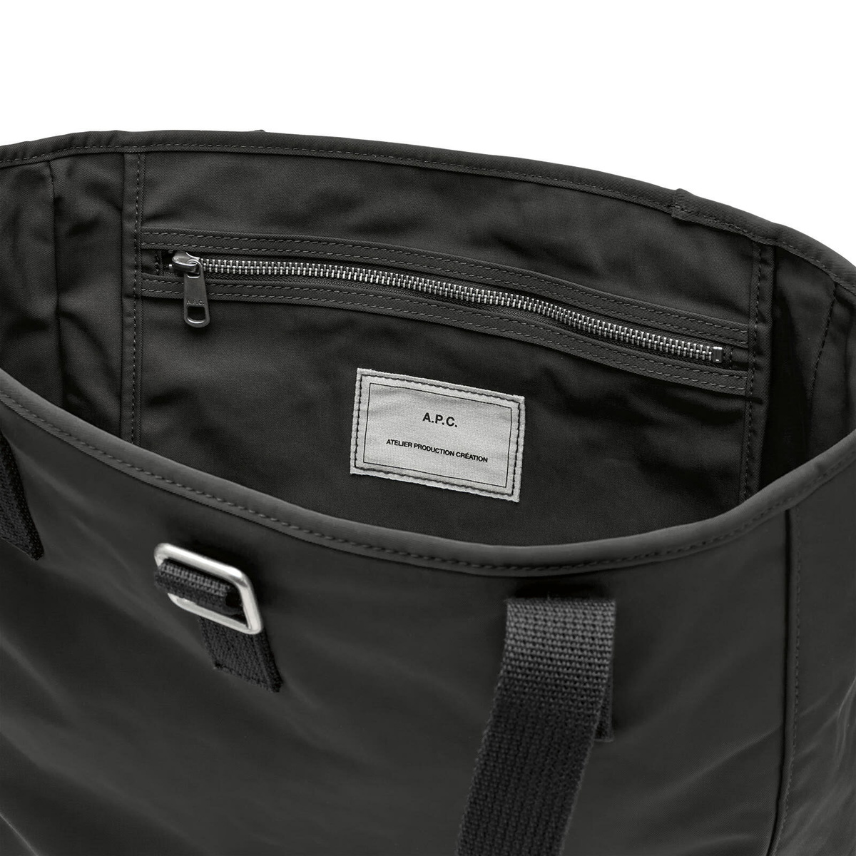 A.P.C. Men's Cabas Archive Tote Bag in Black 