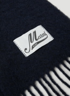 Logo Patch Scarf in Navy