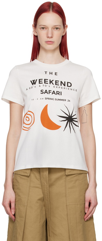 Photo: Weekend Max Mara Off-White Yen T-Shirt