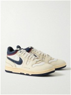 Nike - Attack Mesh, Suede and Leather Sneakers - Neutrals