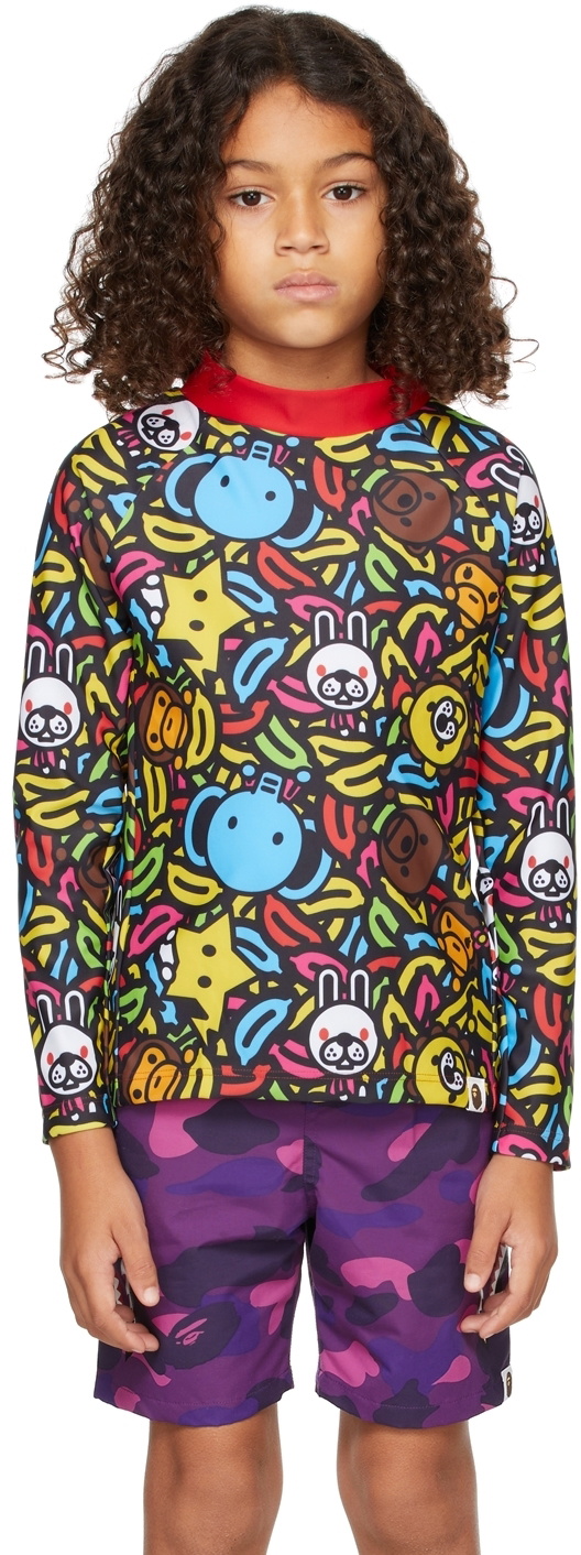 BAPE Kids Milo Banana Pool Rash Guard