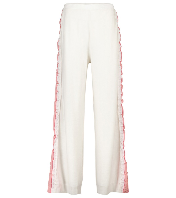 Photo: Stella McCartney - Monogram virgin wool sweatpants