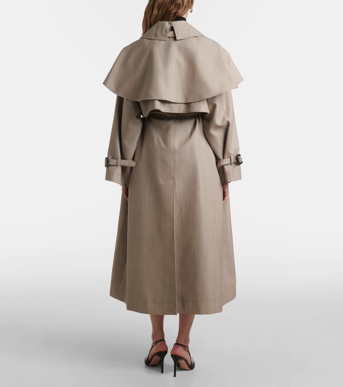 Altuzarra Billie virgin wool trench coat Altuzarra