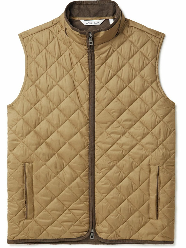 Photo: Peter Millar - Essex Quilted Shell Gilet - Neutrals