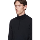 Hugo Navy Wool San Gottardo Turtleneck Sweater