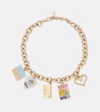 Chloé Postcards embellished necklace