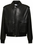 BALLY - Leather Bomber Jacket