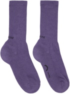 SOCKSSS Two-Pack Purple & White Trolls Socks