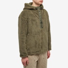 Garbstore Men's Fleece Zip Hoody in Olive