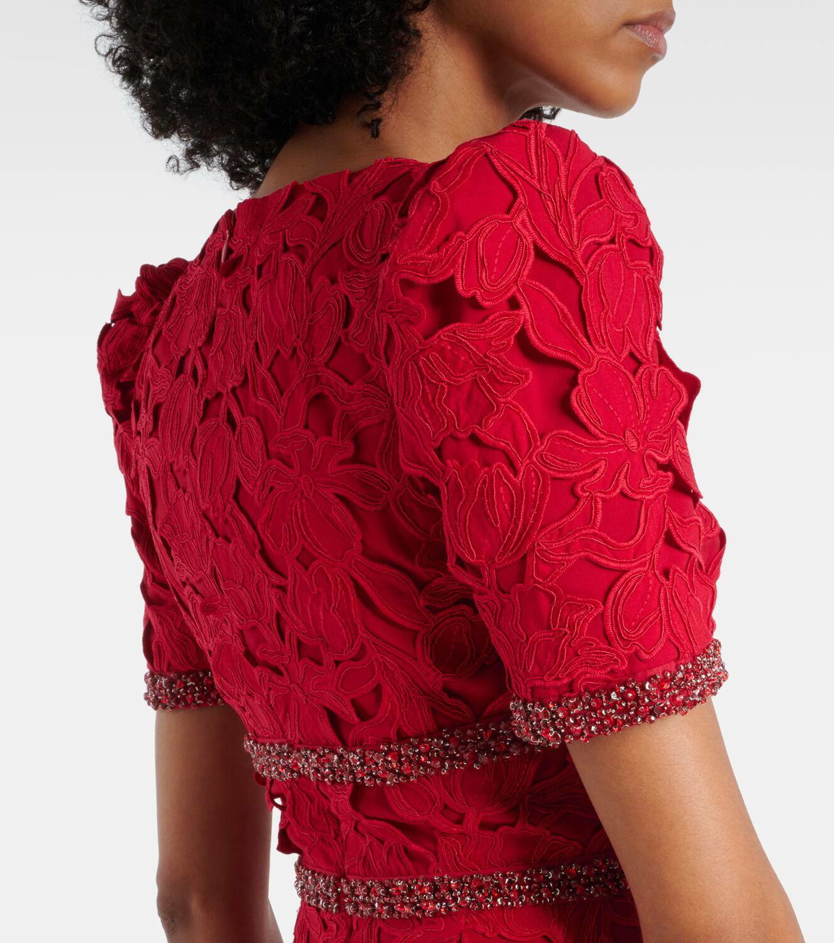 REBECCA VALLANCE ワンピース Embellished lace midi 1034430 Rebecca Vallance Embellished lace midi dress Rebecca Vallance