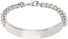 A.P.C. Silver Darwin Chain Bracelet