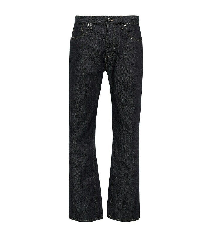Photo: Burberry Mid-rise straight jeans