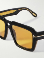 TOM FORD - Square-Frame Acetate Sunglasses