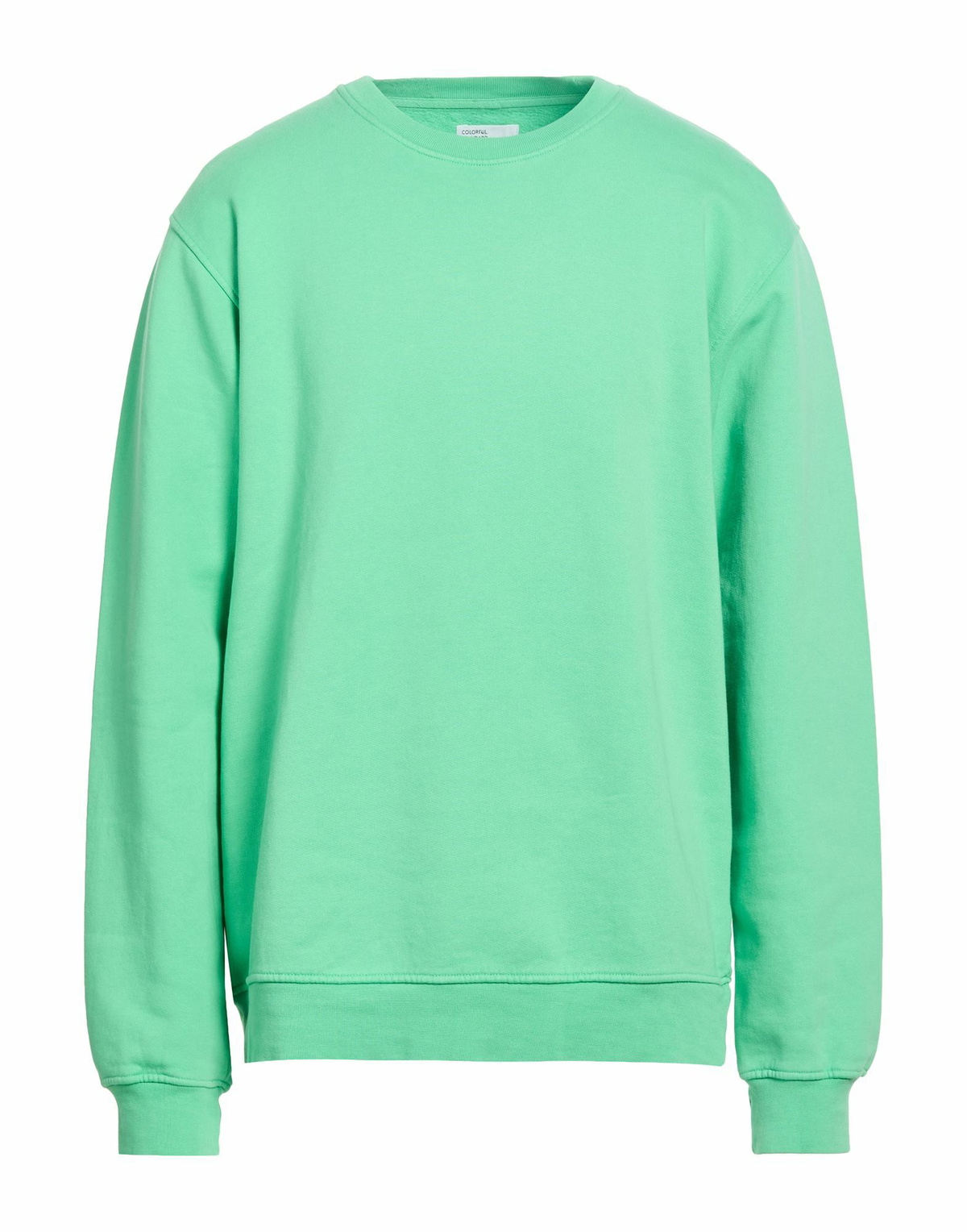 Colorful Standard Mens Sweatshirt Light in Green
