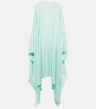 Alaïa Silk georgette kaftan maxi dress