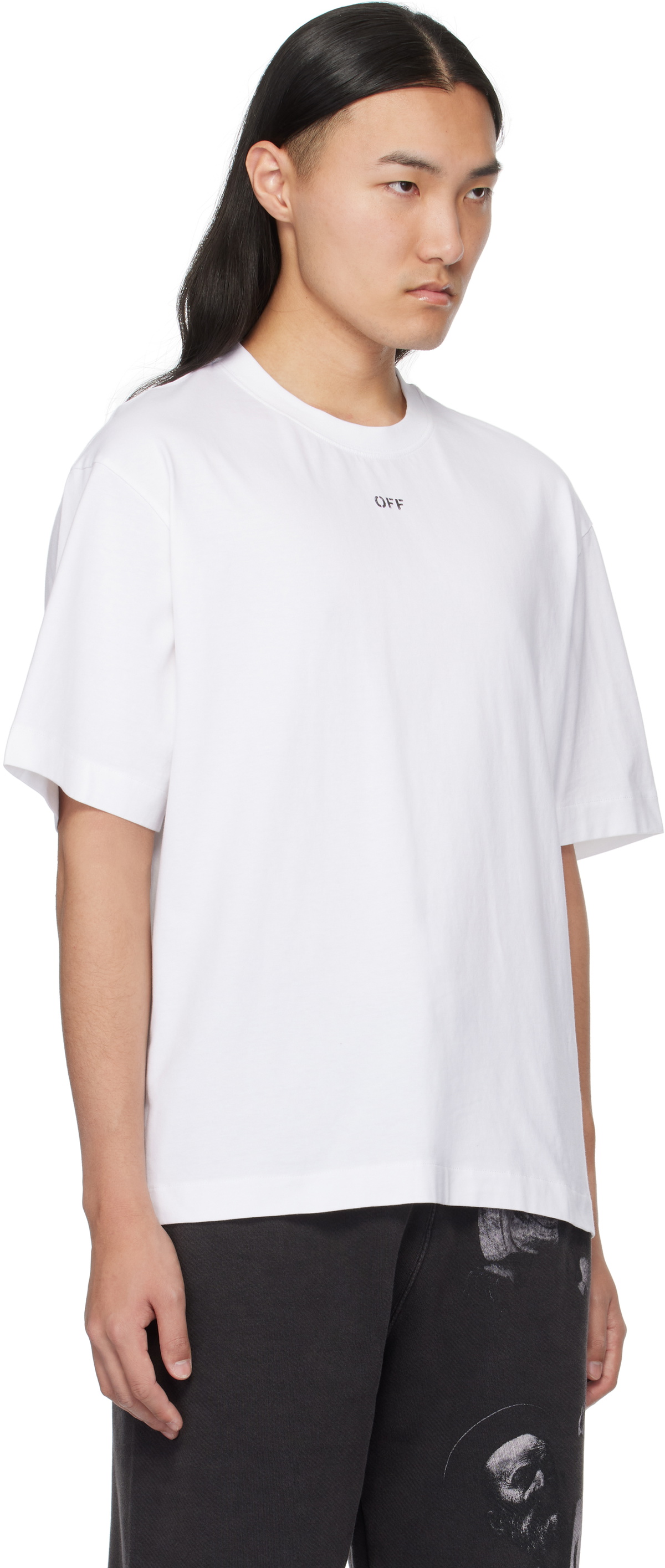 【関税込み】Off-White ホワイト Vibe アロー Tシャツ Off-White Vibe Arrow Tシャツ | ホワイト | FARFETCH JP