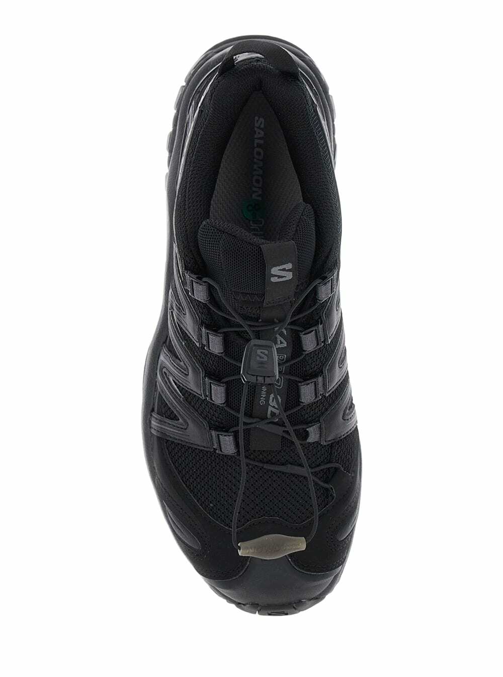 Salomon xa Pro 3d Black Sneakers With Logo Patch On The Side And Panelled Design In Tech Fabric Unisex