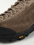 Diemme - Movida Rubber-Trimmed Suede Sneakers - Brown