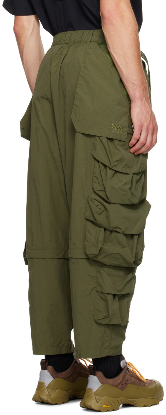 Archival Reinvent Green WIND AND SEA Edition Multi Bag Cargo Pants 