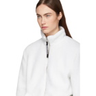 Stutterheim Reversible White Varby Zip Jacket