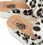 Vans UA Style 53 Mule DX Sneakers in White/Leopard