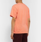 Adsum - Logo-Print Cotton-Jersey T-Shirt - Orange