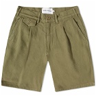 General Admission Men's Pleated Short in Olive