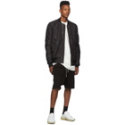 Rick Owens Drkshdw Black Creatch Cargo Shorts