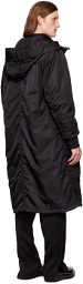 Valentino Black Insulated Coat