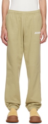 Jacquemus Khaki Le Papier 'Le Jogging Jacquemus' Sweatpants