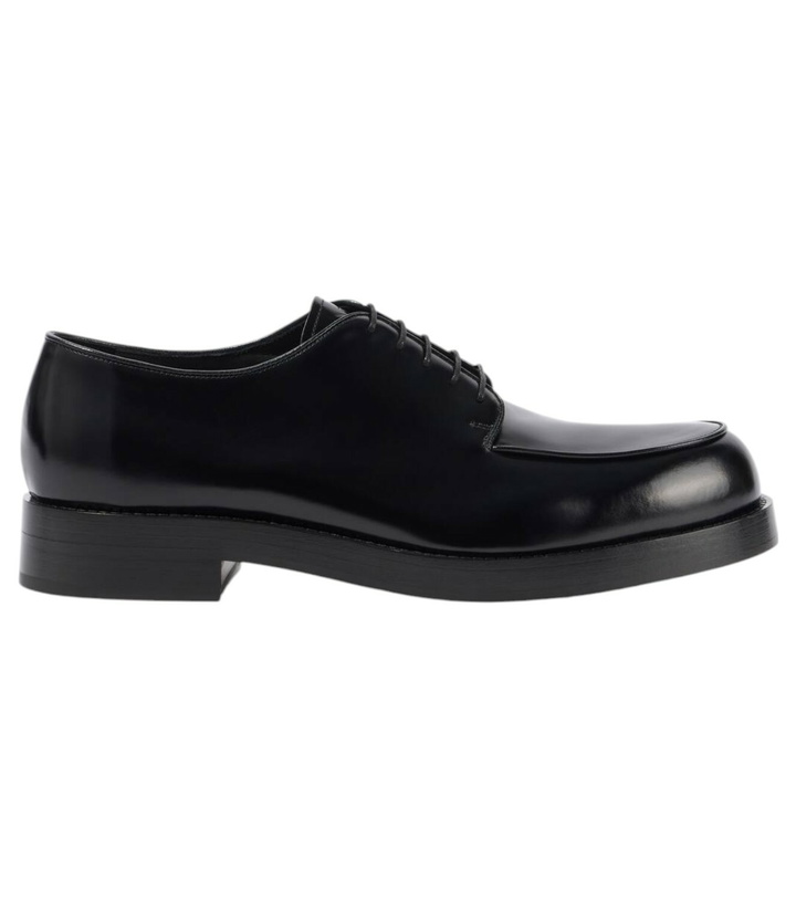 Photo: Prada Brushed leather Derby shoes