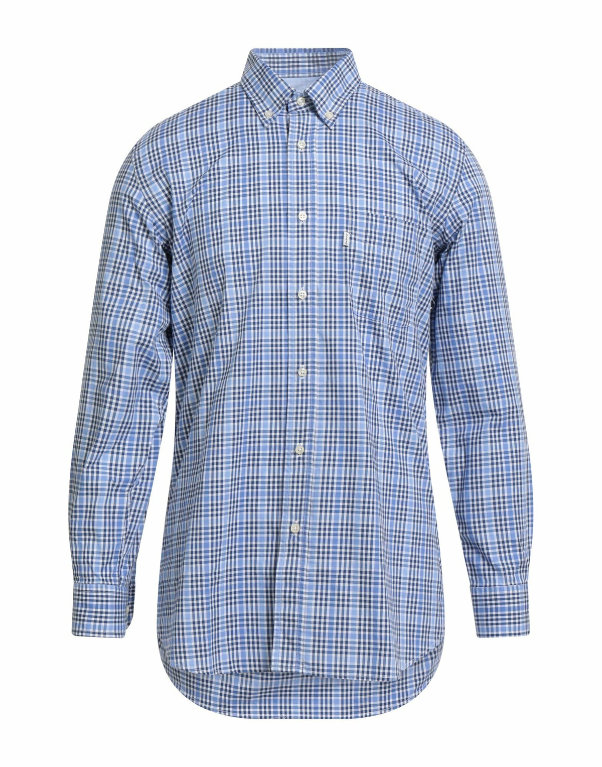 Barbour Mens Shirt Slate in Blue