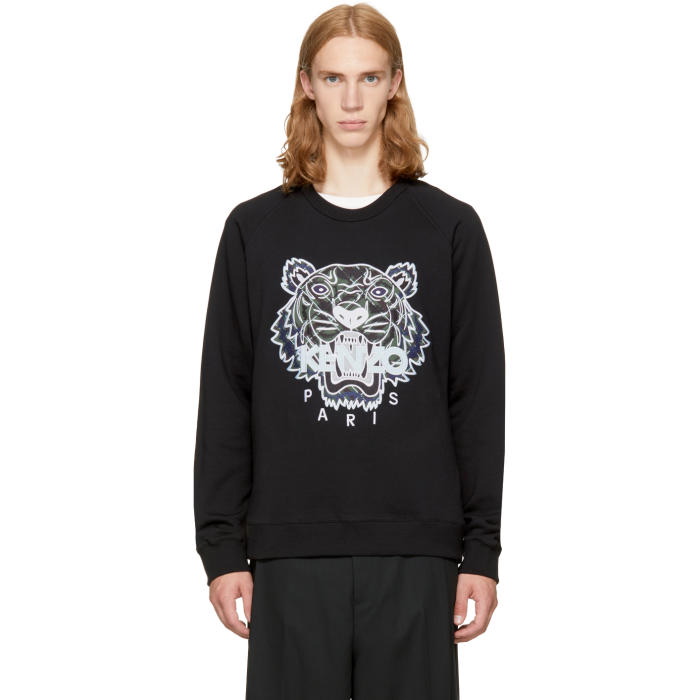 Photo: Kenzo Black Relaxed Tiger Sweatshirt