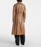 Lemaire Belted cotton raincoat