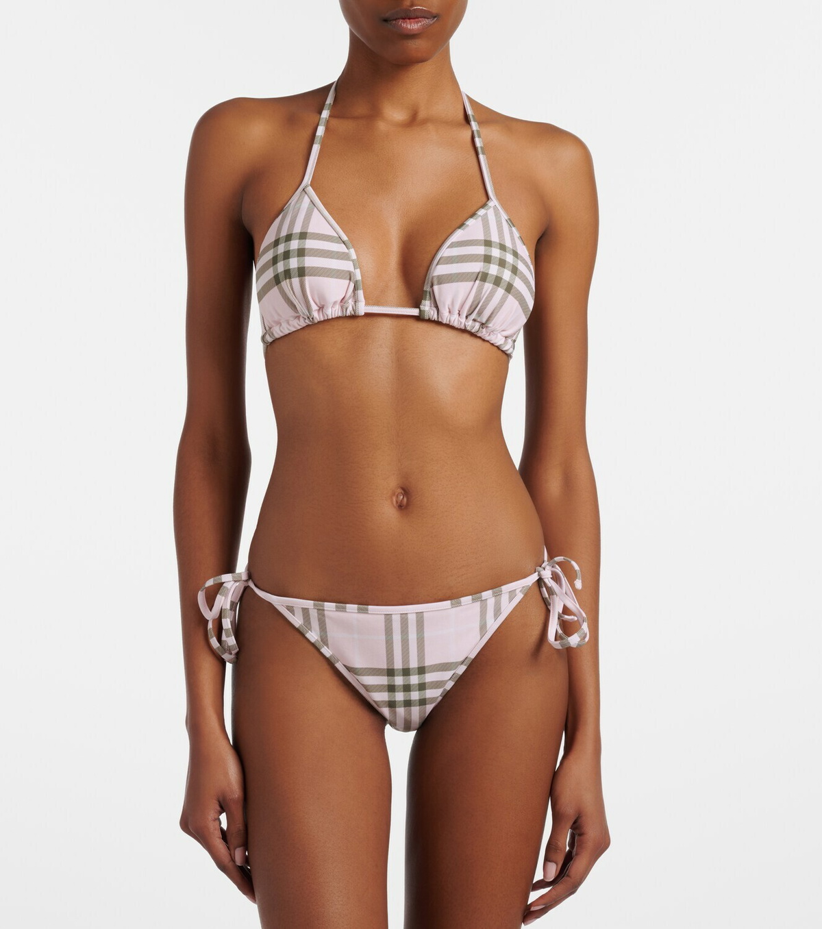 Burberry Burberry Check bikini top