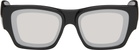 LOEWE Black Paula's Ibiza Goggle Rectangle Sunglasses